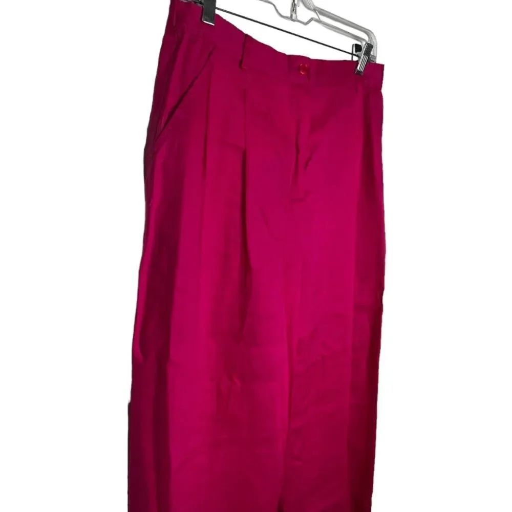 Vintage Toto N Ko Pink Linen Trousers - Picture 4 of 6
